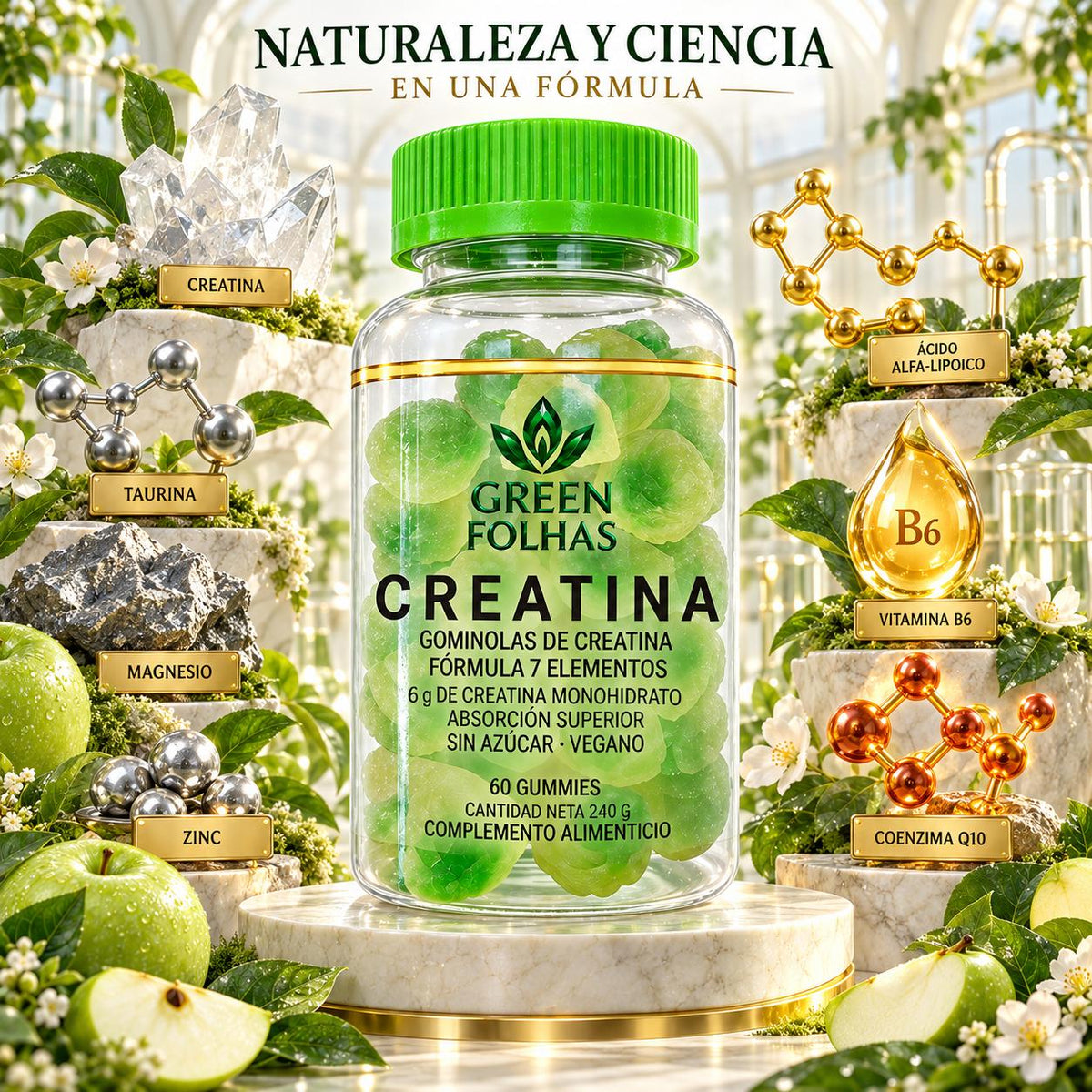 Creatina  Fórmula dos 7 Elementos