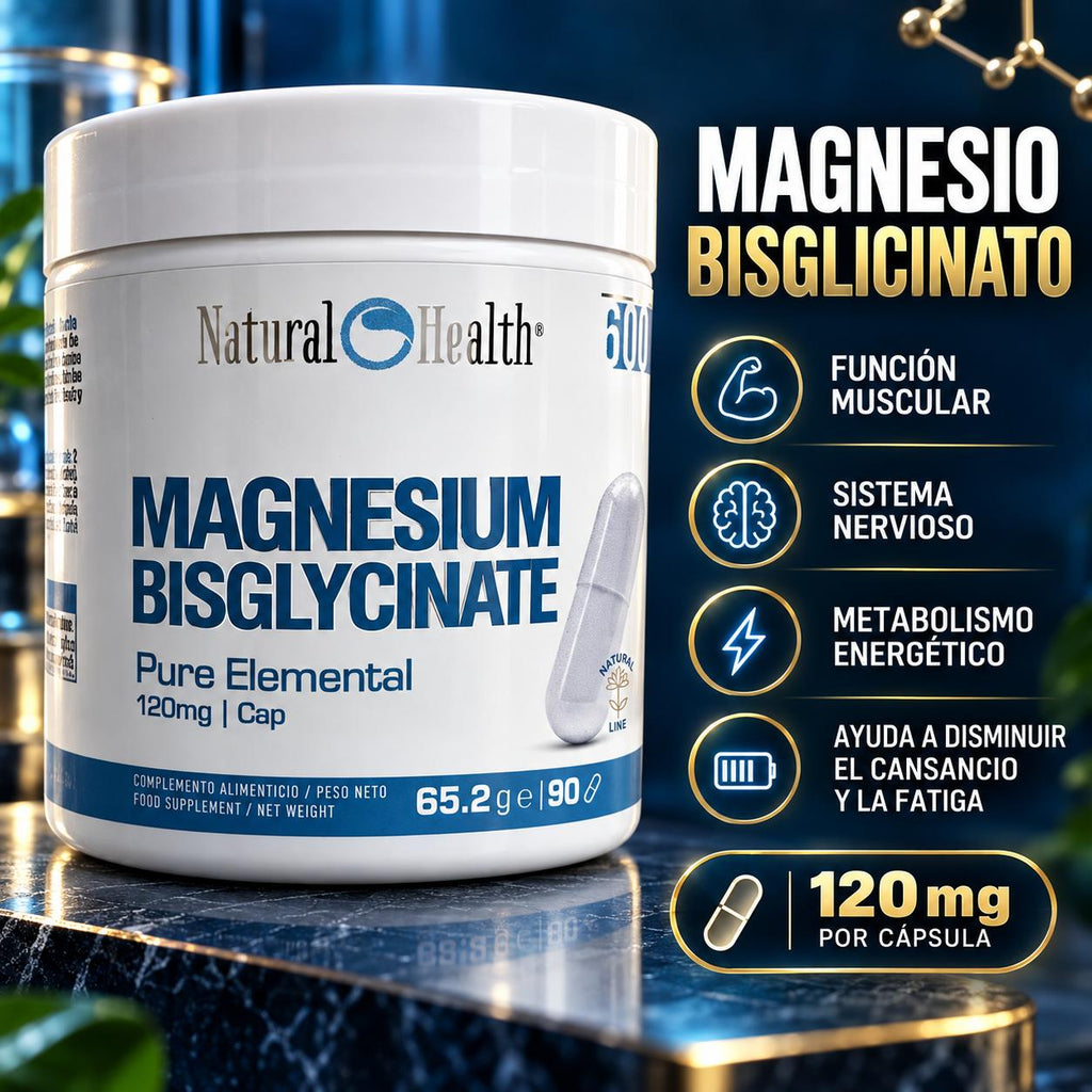 Magnesio Bisglicinato funcioón muscula