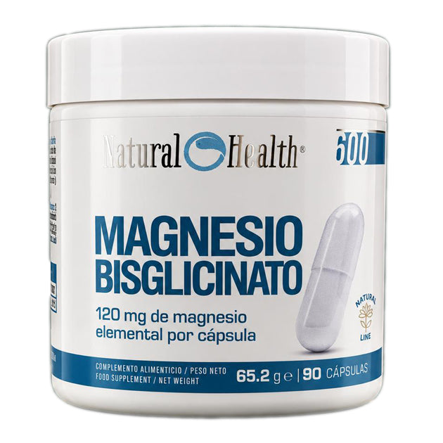 Magnesio Bisglicinato Pure Elemental 120 mg Green Folhas