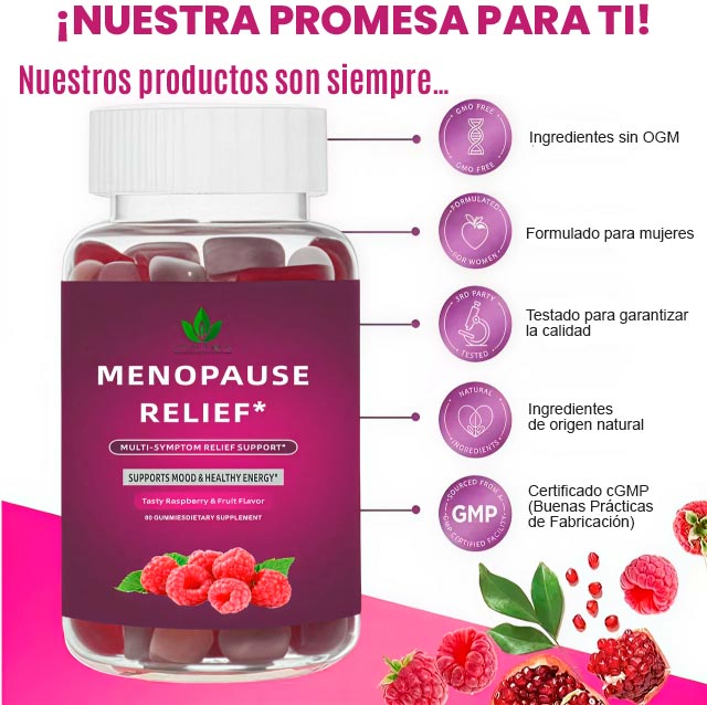 Ingredientes de Menopause Relief Green Folhas