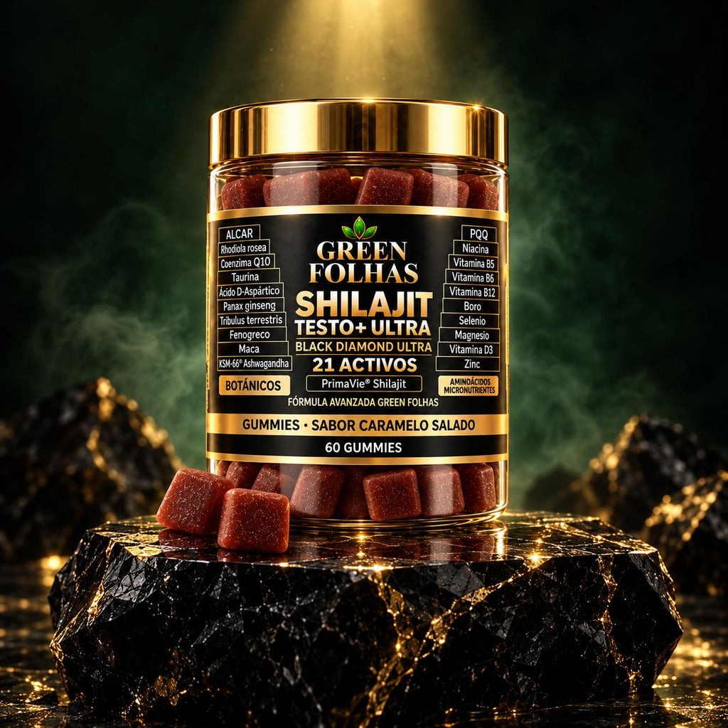 SHILAJIT TESTO+ ULTRA | 21 Activos | 60 Gummies