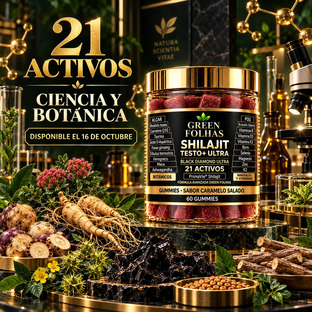 SHILAJIT TESTO+ ULTRA | 21 Activos | 60 Gummies