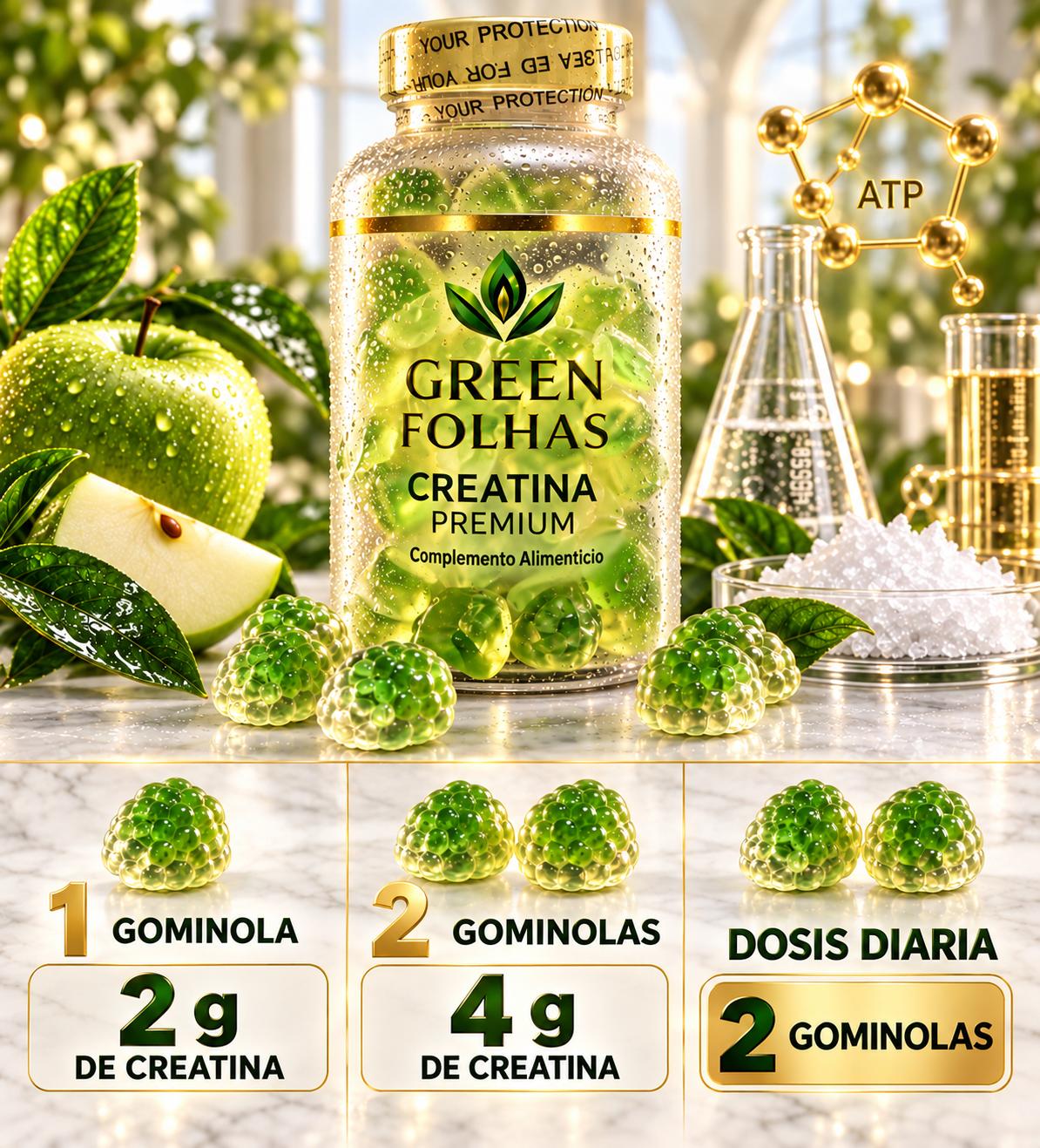 Creatina em gomas