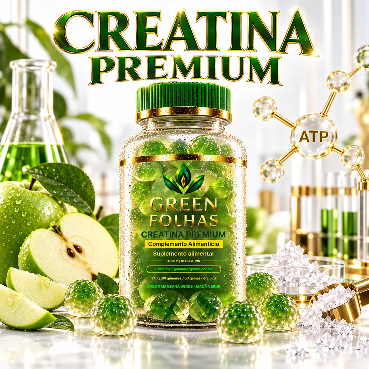 Creatina em gomas