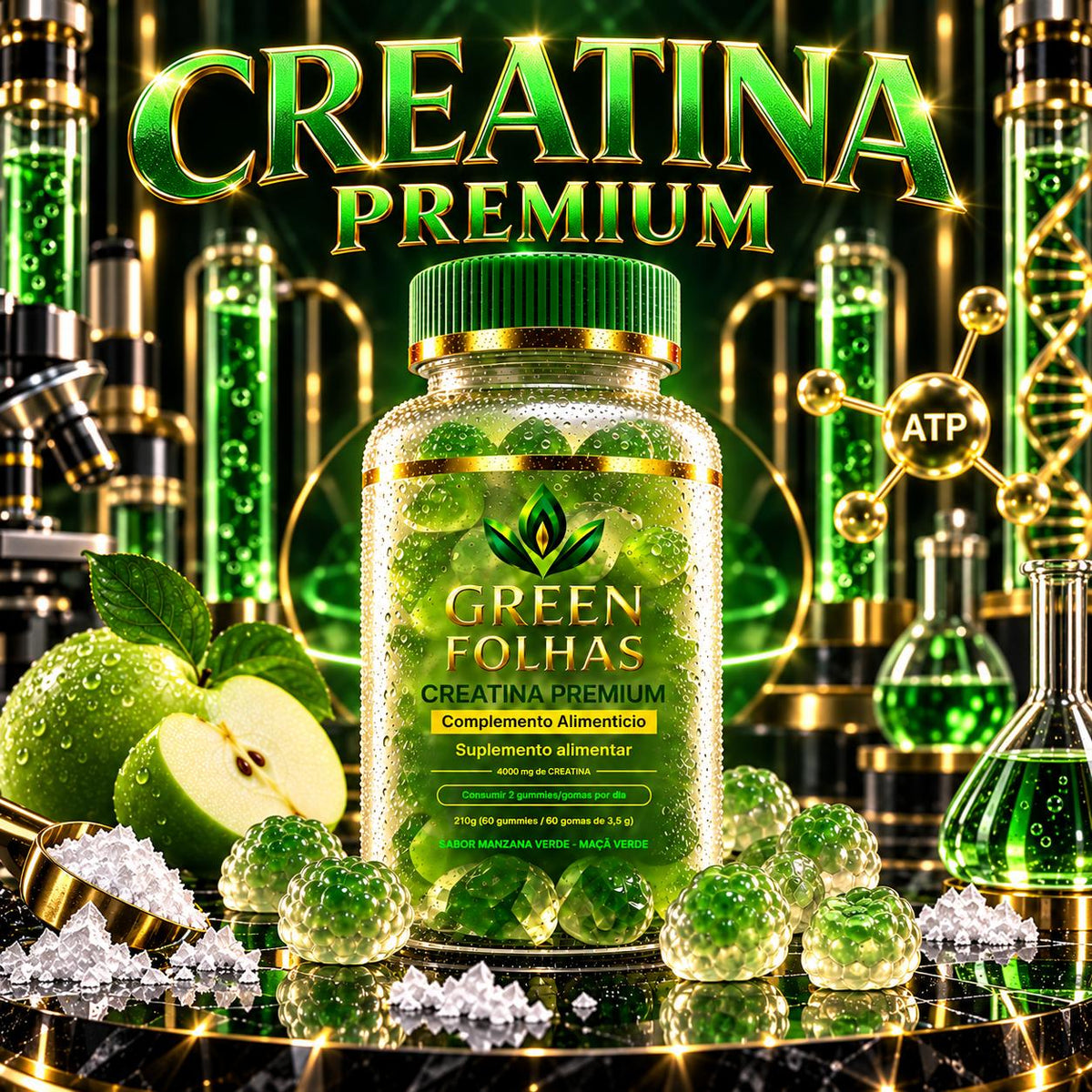 Creatina em gomas