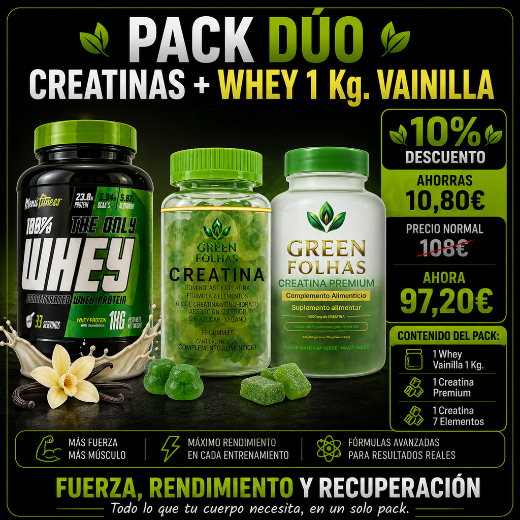 Pack Dúo Fuerza y Rendimiento