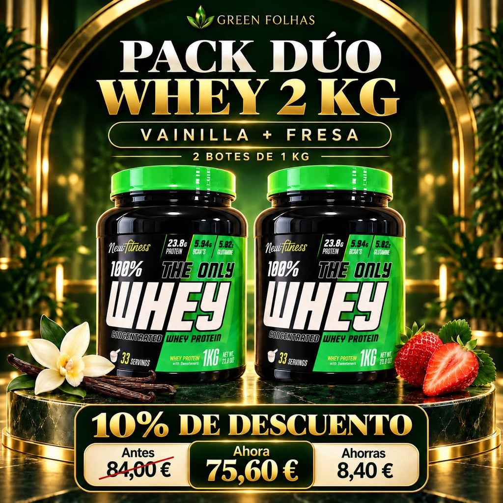 Pack Dúo Whey 1 Kg.