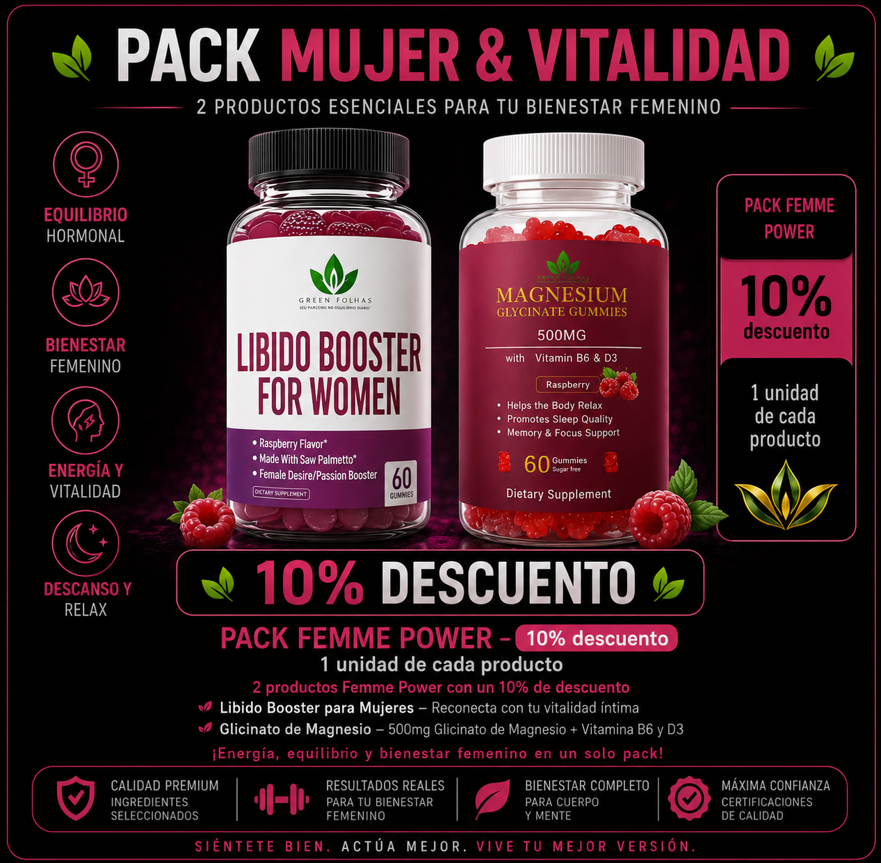 Pack Femme Power
