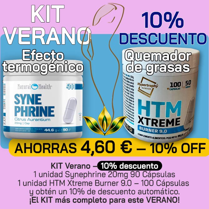 KIT Verano Quemagrasas Green Folhas termogénico control de peso
