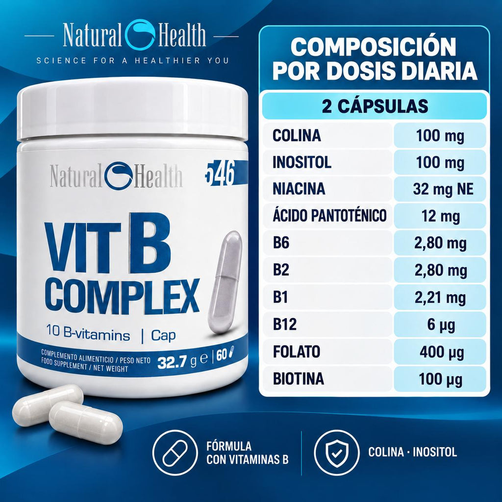 complejo B 60 cápsulas