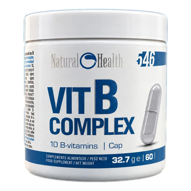 Vitamina B Complex con colina e inositol 60 cápsulas Green Folhas