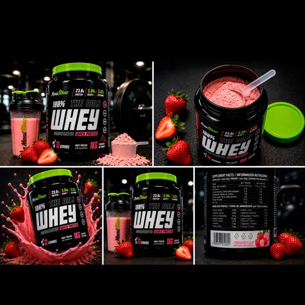 The only Whey 100% FRESA