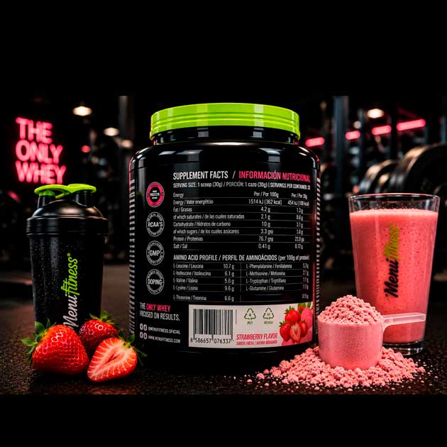 The only Whey 100% FRESA