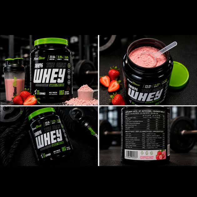 The only Whey 100% FRESA
