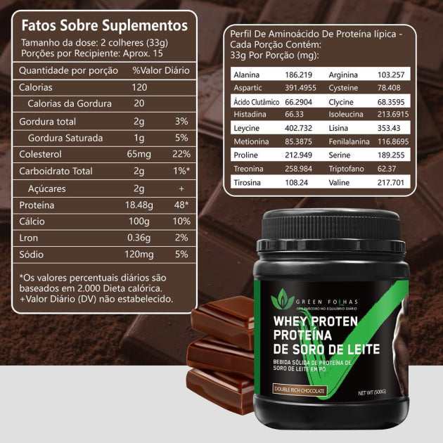 Whey Protein Chocolate 500g