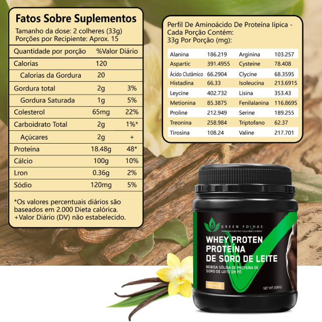 Whey Protein Vainilla 500g