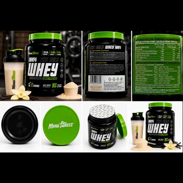 The only Whey 100% VAINILLA