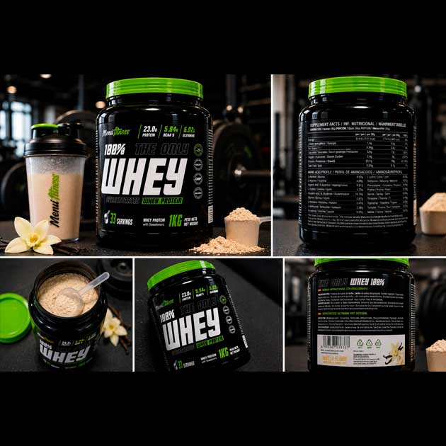 The only Whey 100% VAINILLA