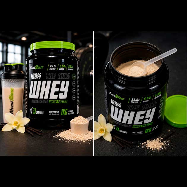 The only Whey 100% VAINILLA