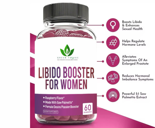 Beneficios de Líbido Booster para Mujeres Green Folhas