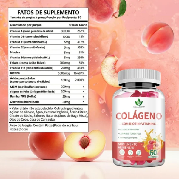 Colágeno con Biotina + Vitamina C - Imagen 2
