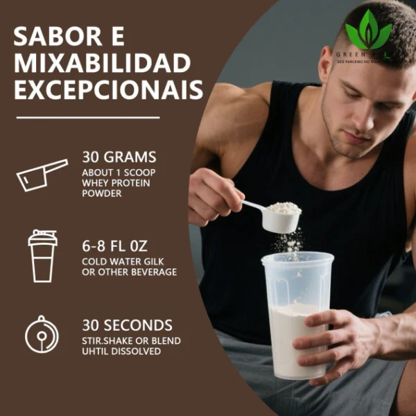 Whey Protein Chocolate 1KG - Imagen 3