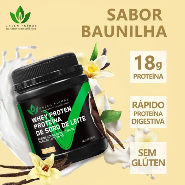 Whey Protein Sabor Vainilla - Imagen 2