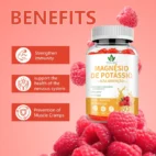 Magnesio de Potassio en goma