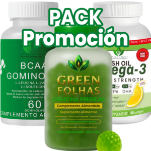Pack BCAA+Omega 3+Creatina Premium