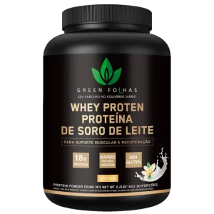 Suplemento proteico con 18 g de proteína por porción y un sabor suave y natural a vainilla. Ideal para ganar masa muscular y apoyar la recuperación después del ejercicio.