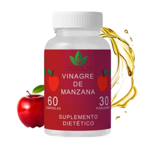 Saúde digestiva e imunológica com um toque doce de maçã.